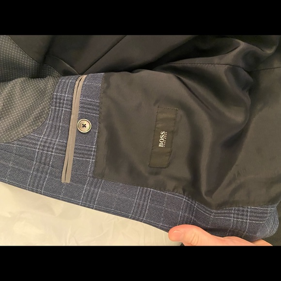 Blue Hugo Boss Sports Jacket - Size 44 - Picture 4 of 5